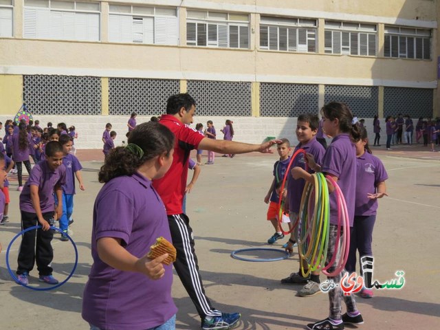 كفرقاسم : الفعاليات الرياضية في المدرسة العمرية